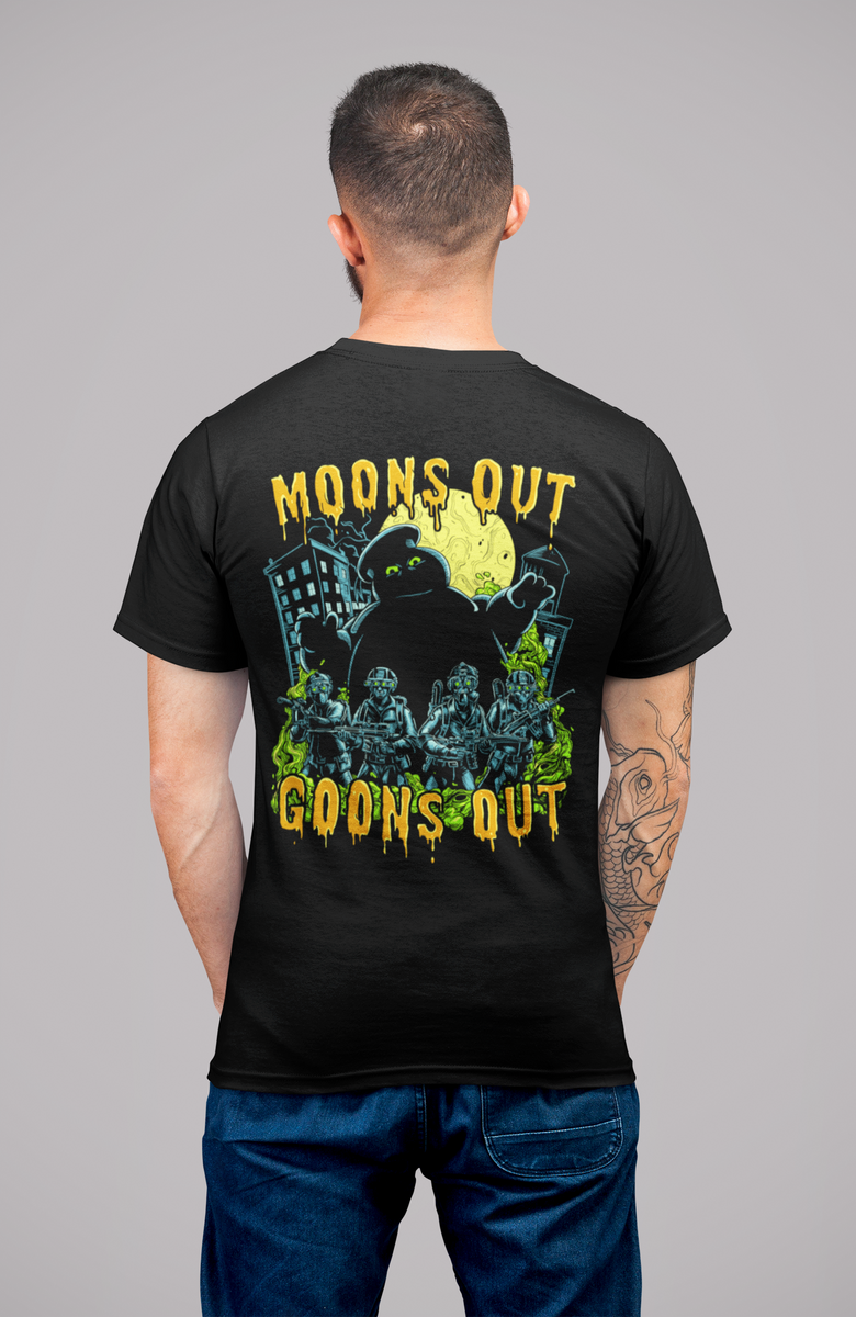 【MI01MTS】(M) OAF NATION T-SHIRT 【MOONSOUT GOONSOUT】サイズ：M ナイトヴィジョンゴーグル Moons Out Goons Out Benjamin Franklin Long Sleeve Shirt Gift for