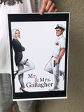 Mr. & Mrs. Gallagher Art Prints