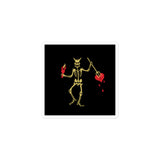 BLACKBEARD'S DEVIL WITH TRIDENT - Sticker