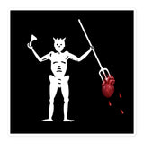 Blackbeard with Trident - Sticker