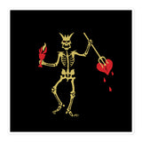 BLACKBEARD'S DEVIL WITH TRIDENT - Sticker