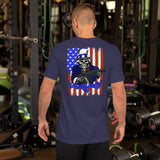 Join, or Die Uncle Sam - Back design