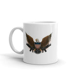 Patriot Force logo - White glossy mug