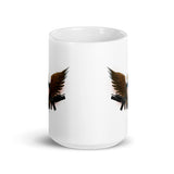 Patriot Force logo - White glossy mug