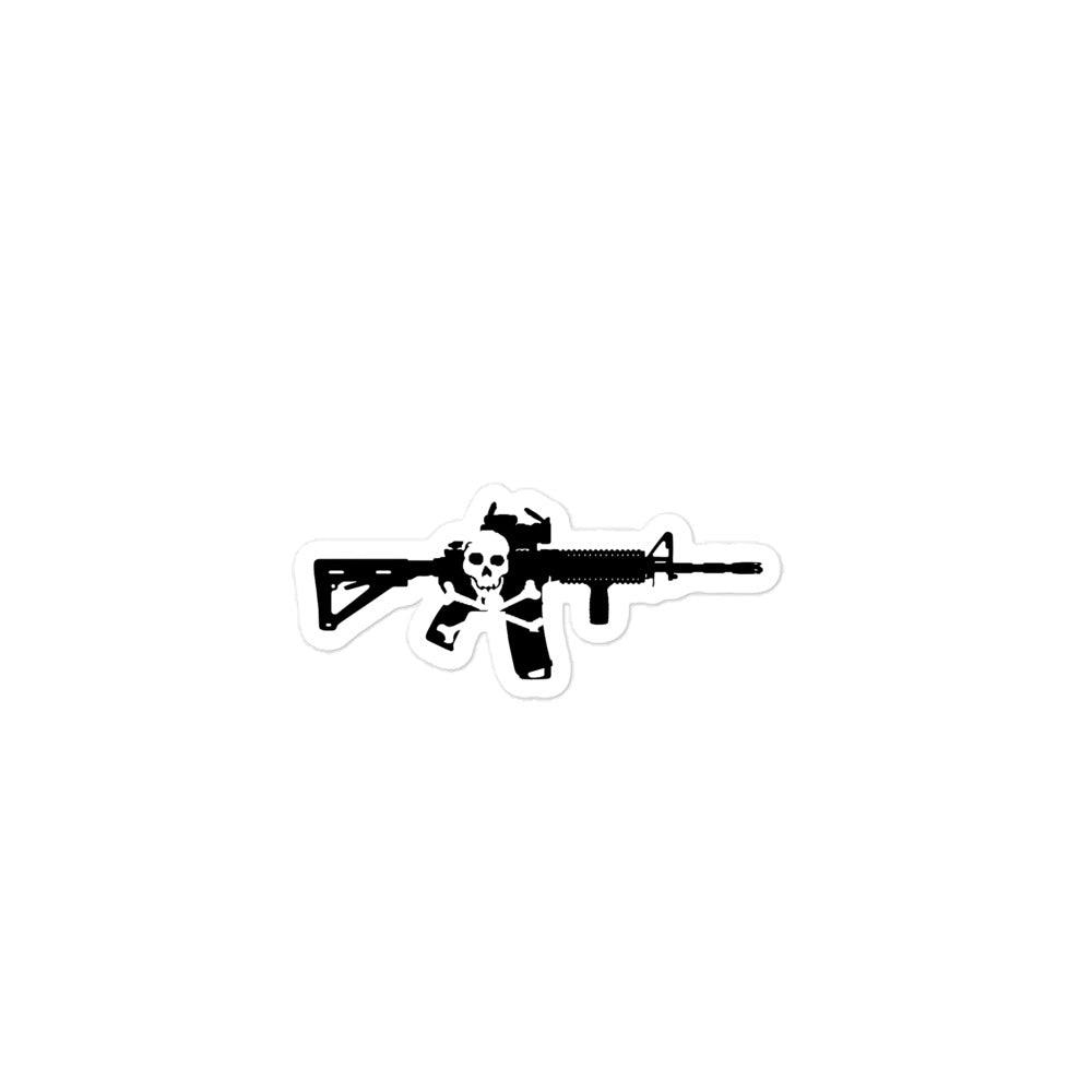 Black Flag Rifle - Sticker – Patriot Force USA