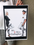 Mr. & Mrs. Gallagher Art Prints