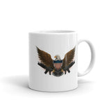 Patriot Force logo - White glossy mug